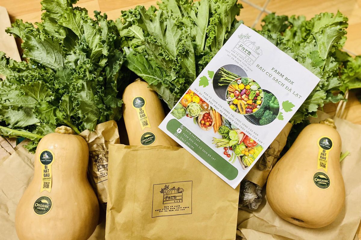 Farm Box - địa chỉ mua rau củ quả Đà Lạt tại Hà Nội