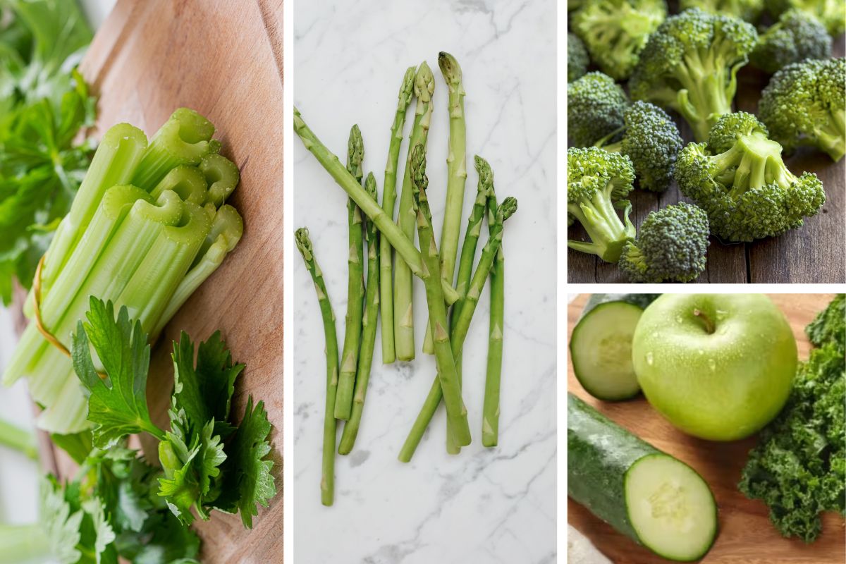 Công thức nước ép măng tây thanh lọc cơ thể