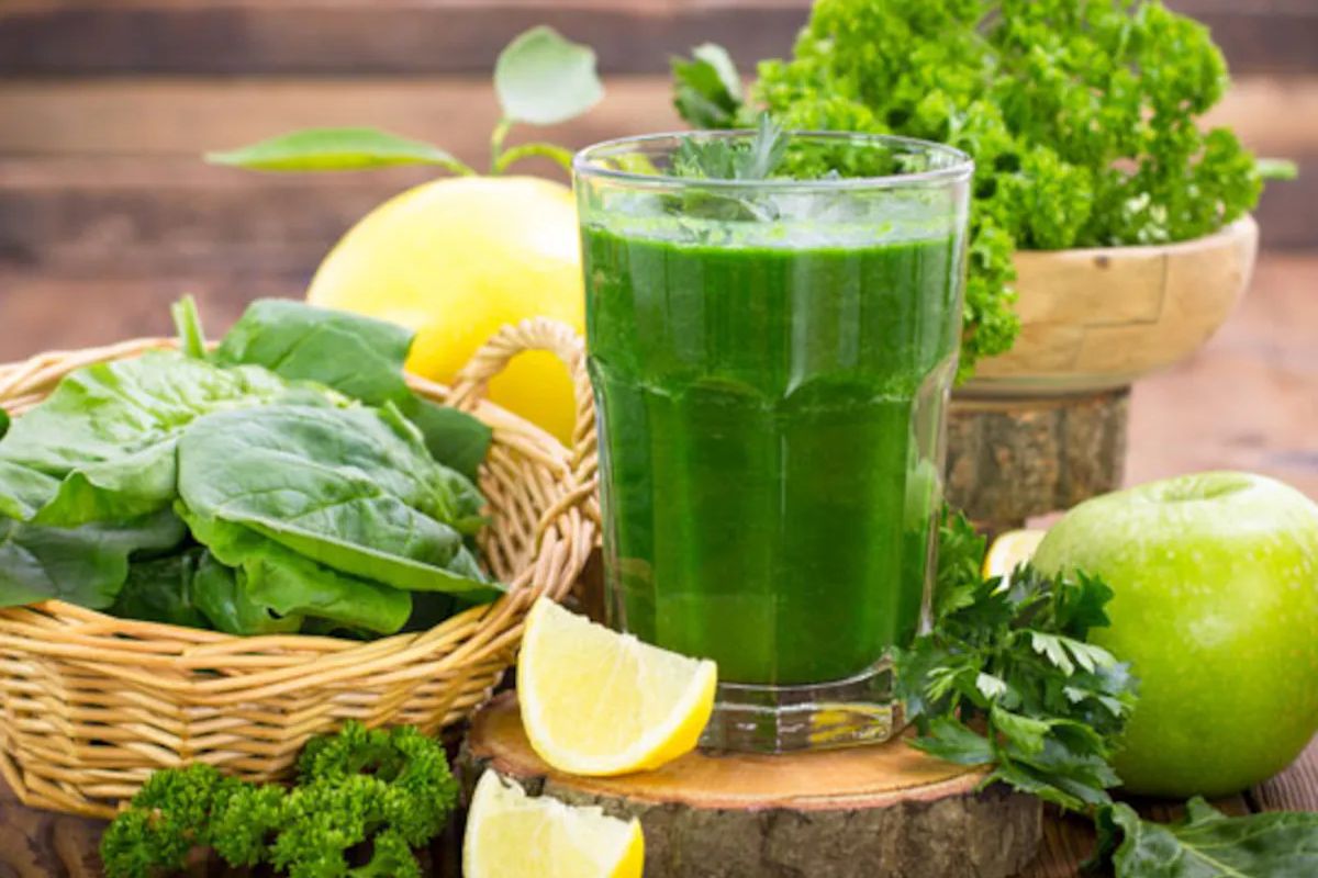 Nước ép rau mùi