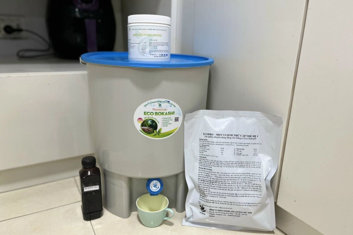 Thùng ủ rác Eco Bokashi