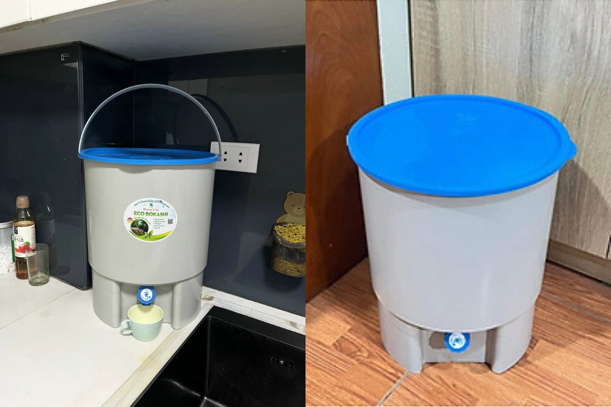 Vị trí đặt thùng ủ rác